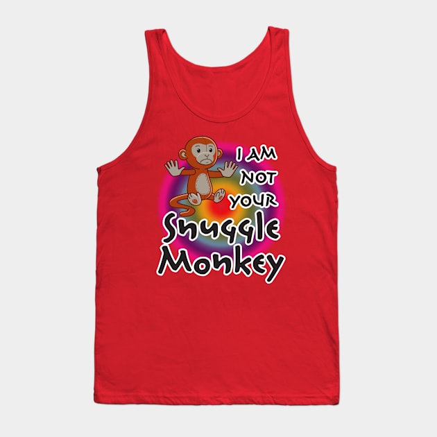 Snuggle Monkey Tank Top by WhatProductionsBobcaygeon